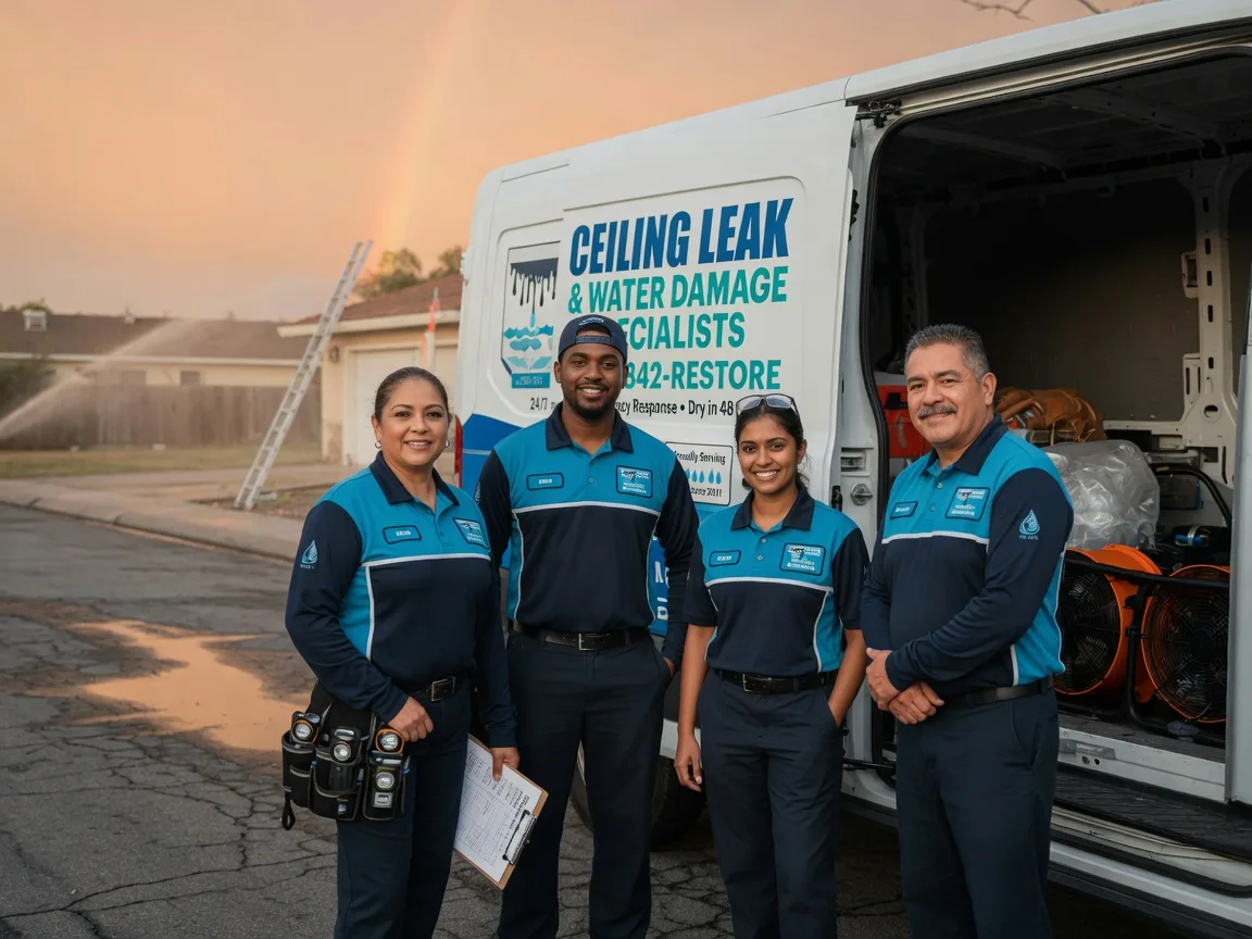 Ceiling Leak Cleanup company in Sterling City, TX